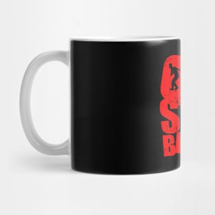 Madness - Vintage Distressed Red Mug